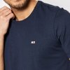 T-shirt Tommy Jeans koszulka męska z okrągłym dekoldem granatowa